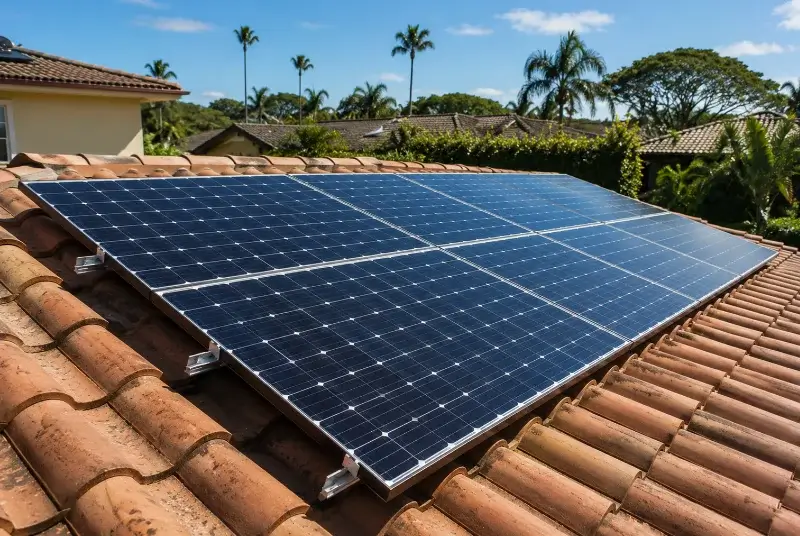 Installation de panneaux solaires à Rumegies